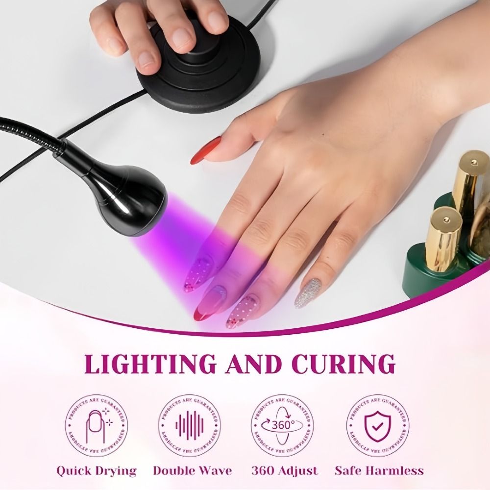 مصباح أظافر LED بالأشعة فوق ال - مراجعة Exposure Unit Uv وسعره